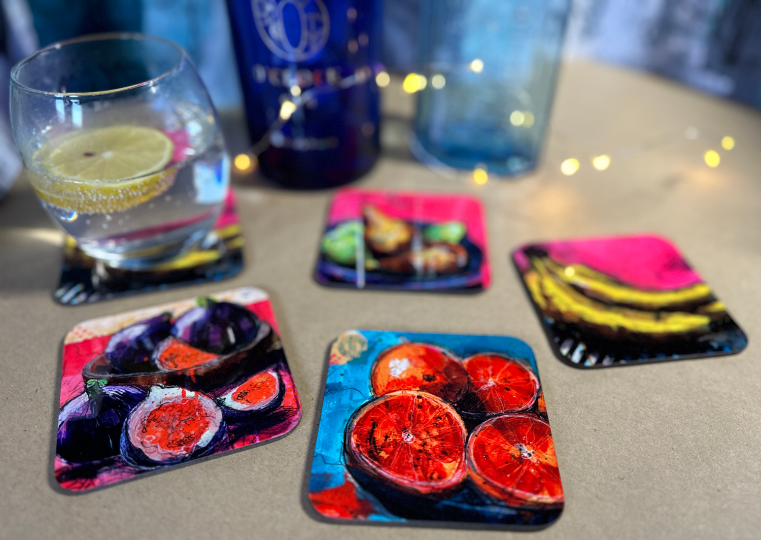 Colourful Coasters