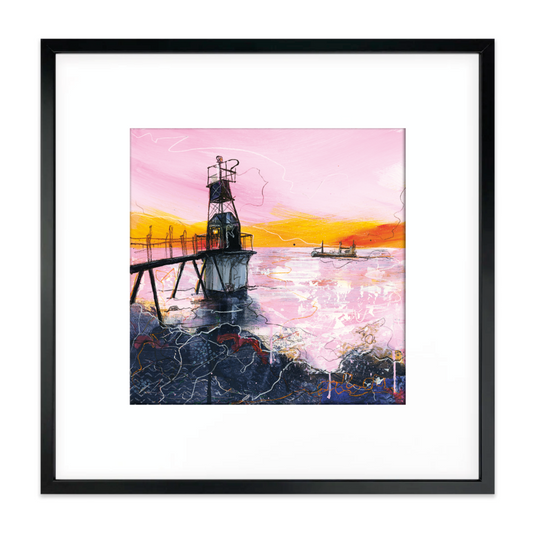 Battery Point Portishead Framed Art Print By Emma Sherry