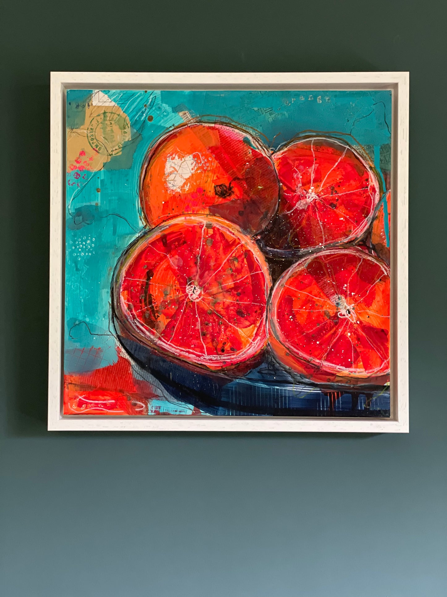 'Fruta: Blood Oranges' [Original Painting]