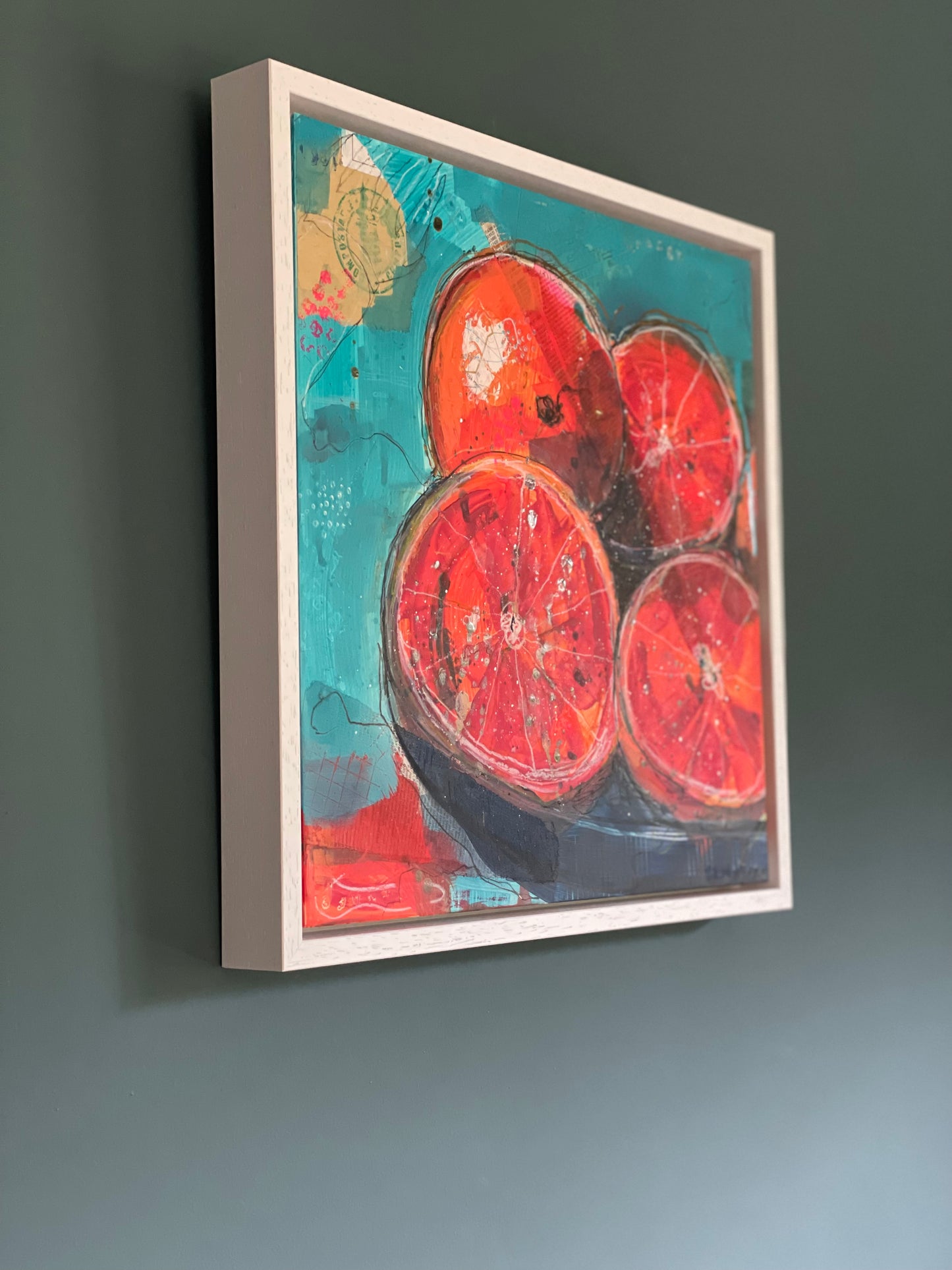'Fruta: Blood Oranges' [Original Painting]