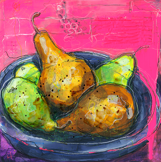 'Fruta: Pears' [Original Painting]