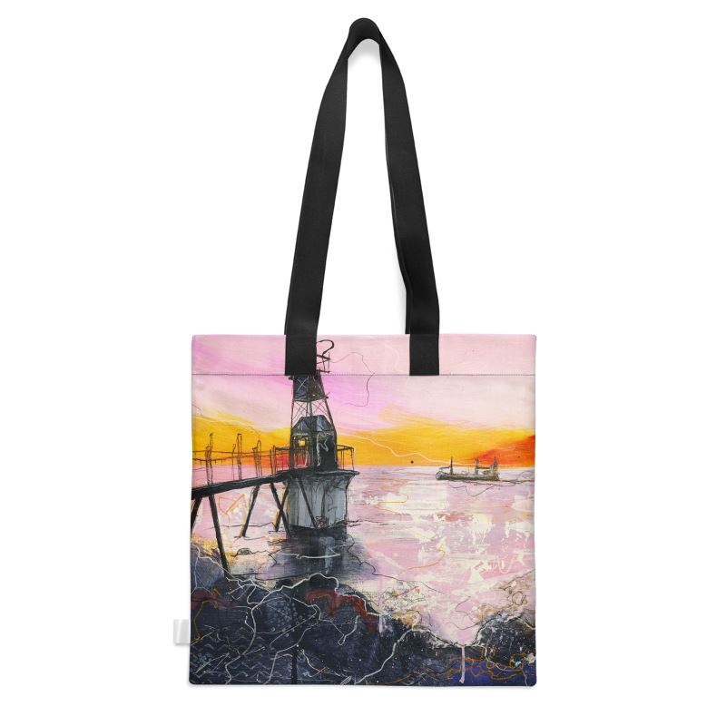 Luxury Tote Bag - Back