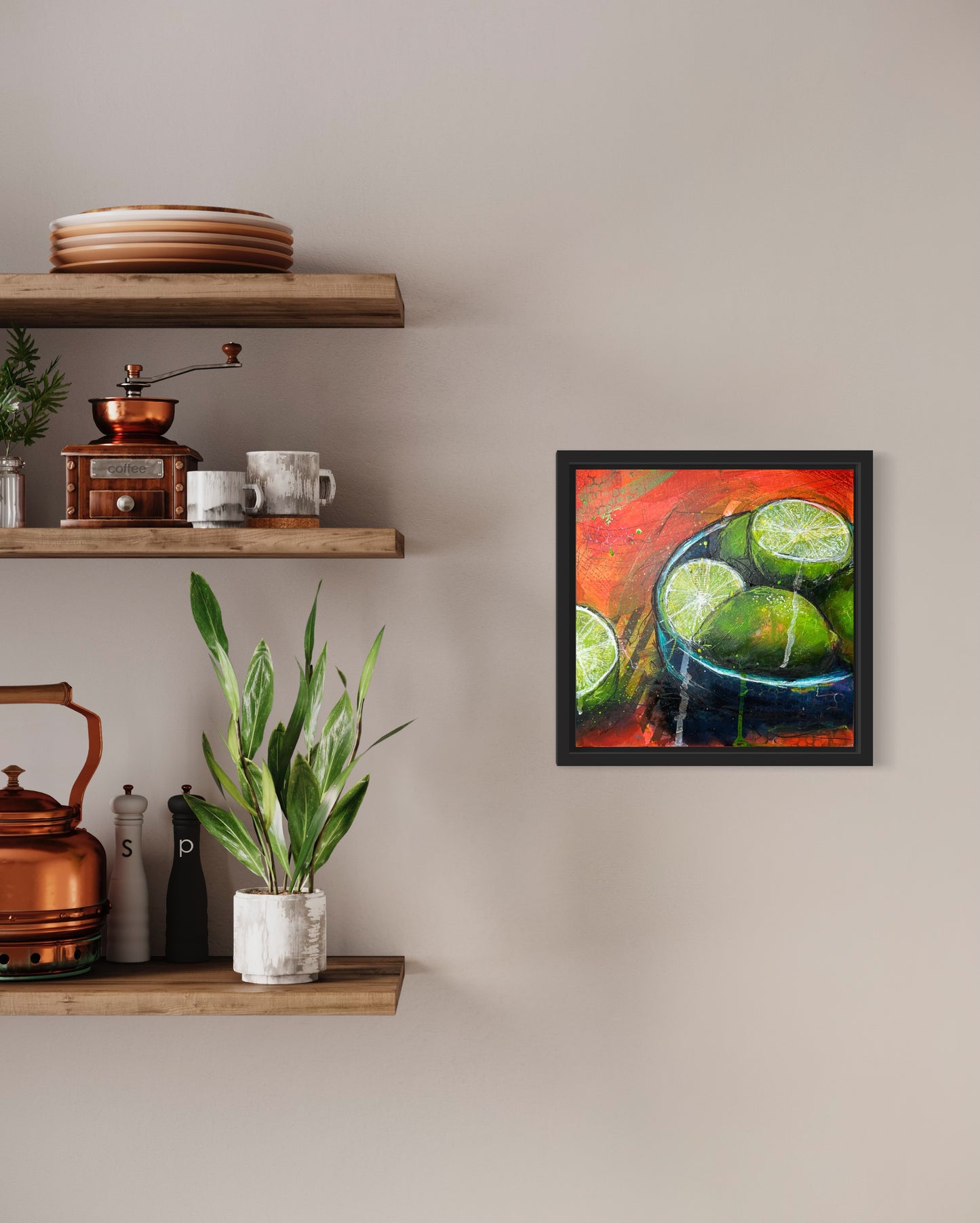 'Three & Three Halves' [Original Painting]