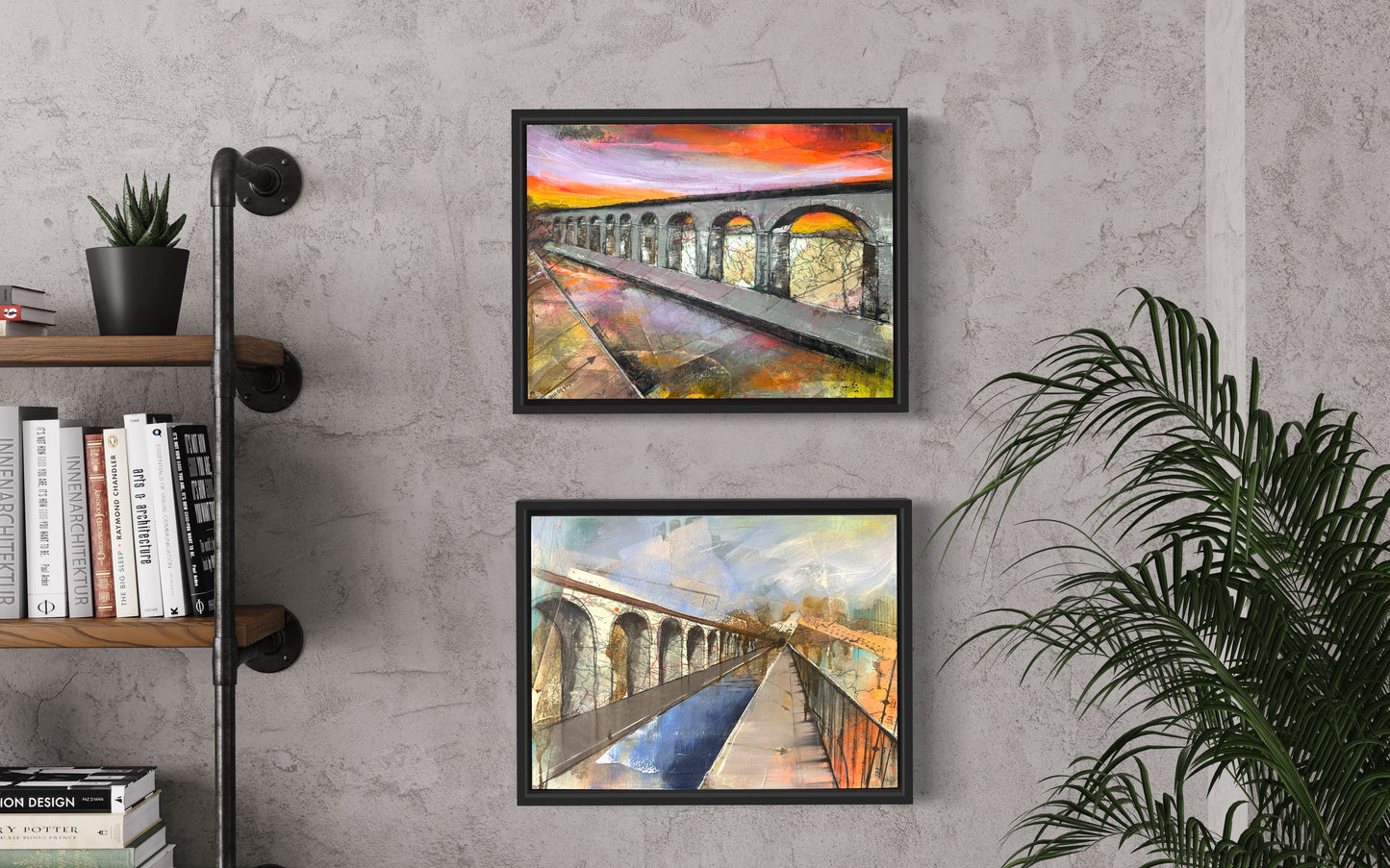 'Chirk Aqueduct' [Original Painting]