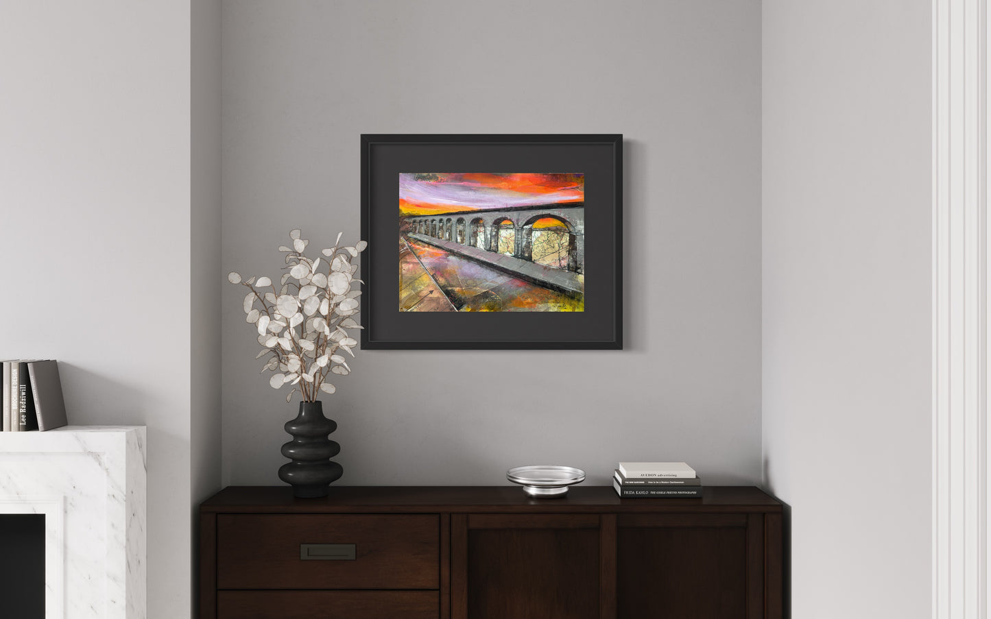 'Chirk Aqueduct at Dusk' [Giclee Print]