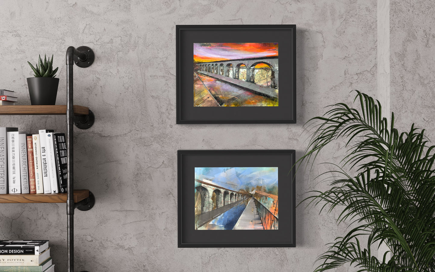 'Chirk Aqueduct at Dusk' [Giclee Print]