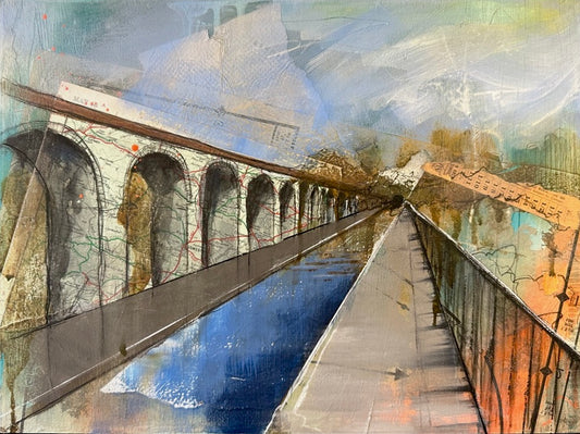 'Chirk Aqueduct' [Original Painting]