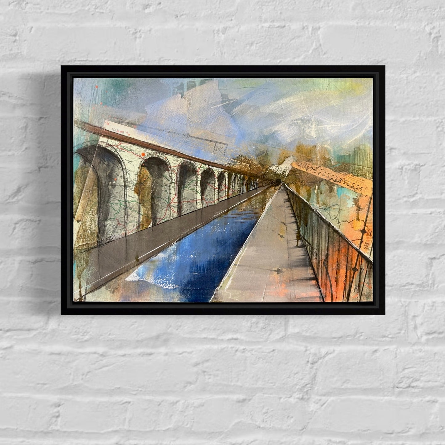 'Chirk Aqueduct' [Original Painting]