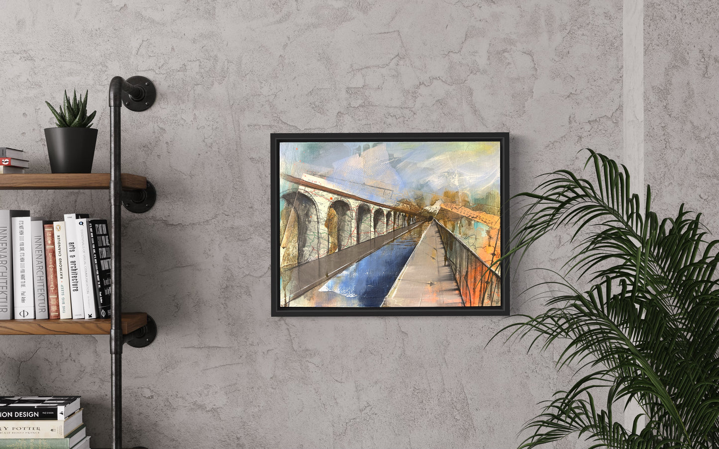 'Chirk Aqueduct' [Original Painting]