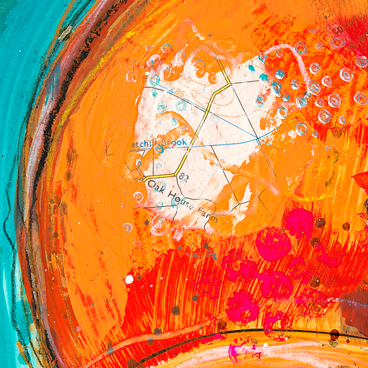 'Fruta: Blood Oranges' [Original Painting]