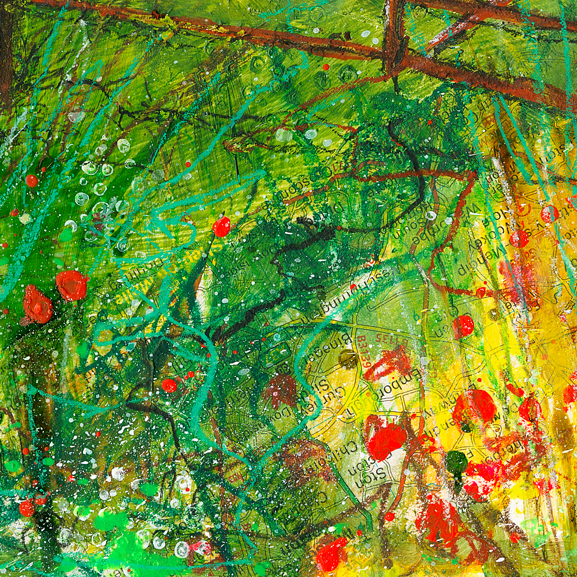 'Gated Field' [Original Painting]
