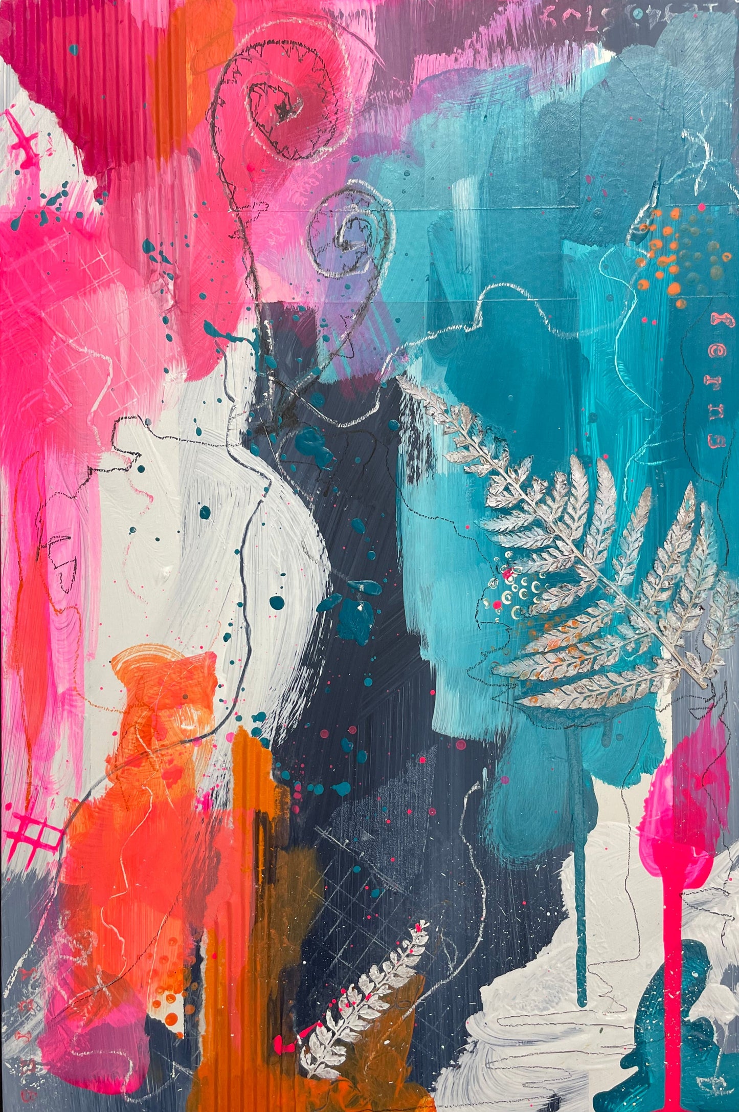 'Ferns' [Original Painting]
