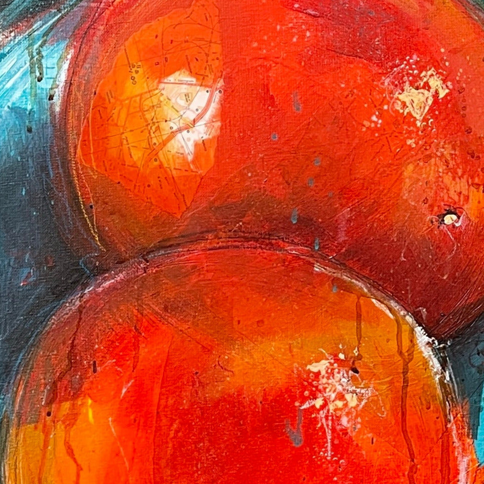 'Blood Oranges' [Large Original Painting]