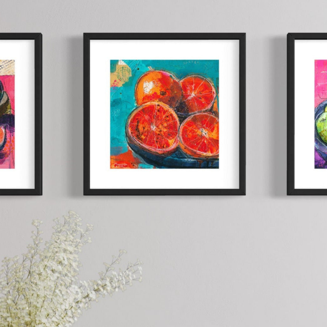 'Fruta: Blood Oranges' [Giclée Print]