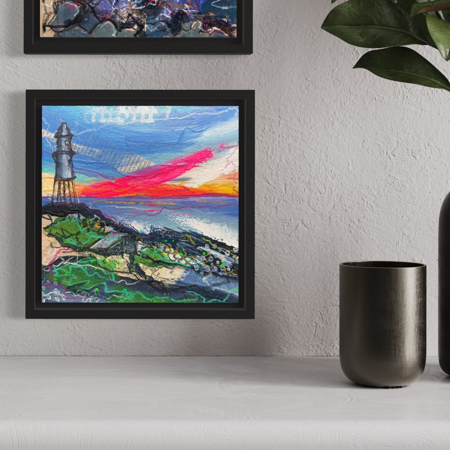 'Black Nore Lighthouse' [Original Painting]