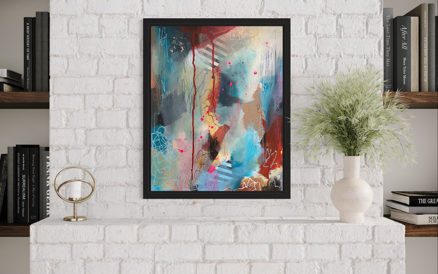 'Overcritical Courgette' [Original Painting]