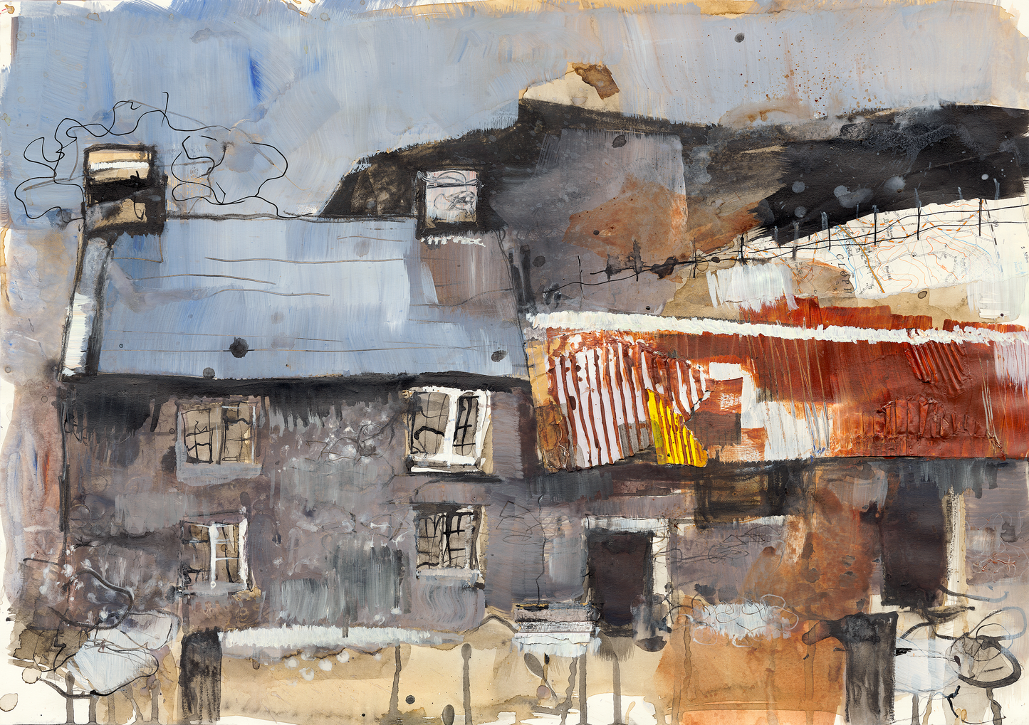 'An Old Stone House' [Limited Edition Giclée Print]