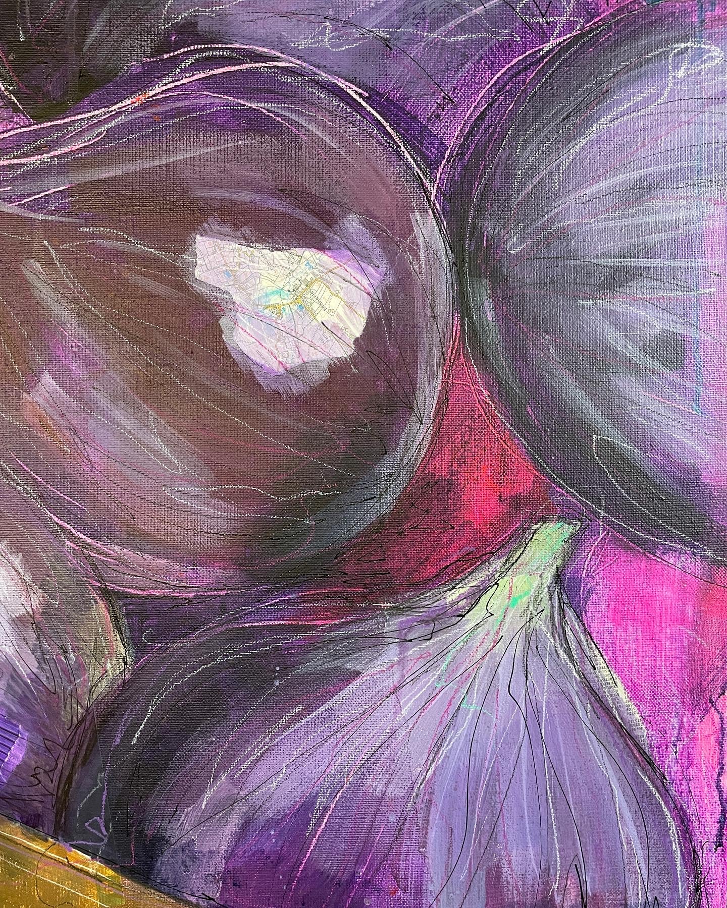 'Figs' [Large Original Painting]