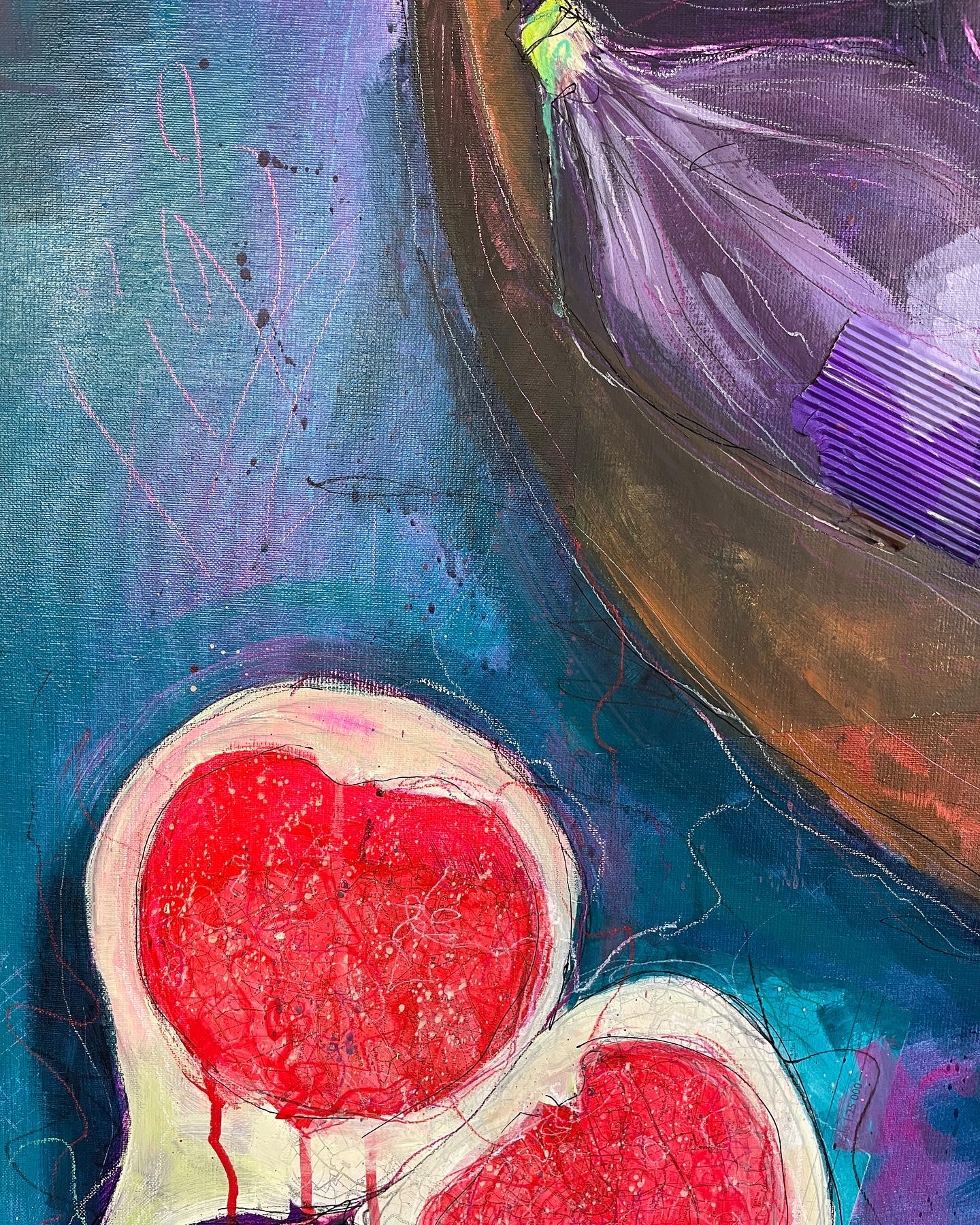 'Figs' [Large Original Painting]